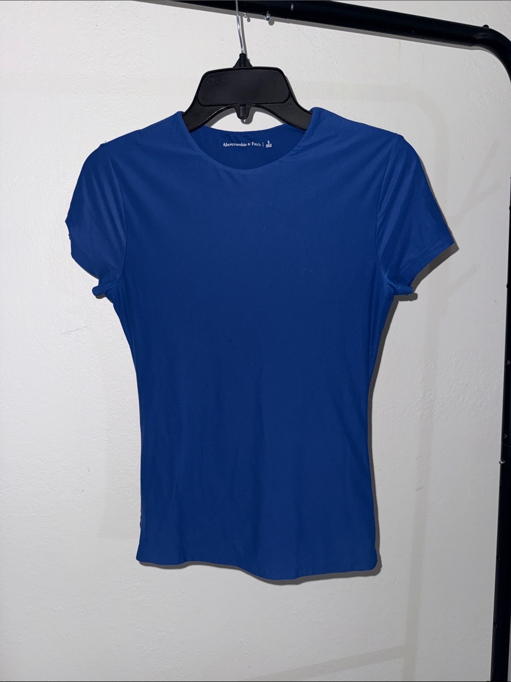 Abercrombie & Fitch Royal Blue Short Sleeve fitted Tee